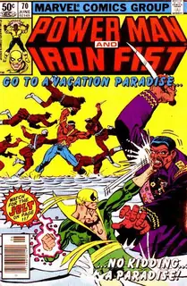 Cover of Power Man and Iron Fist #70