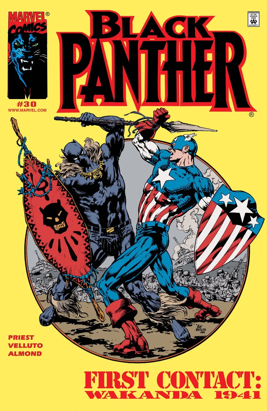 Cover of Black Panther #30