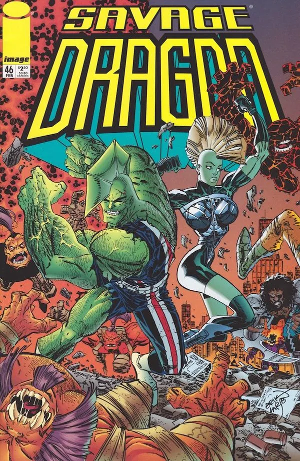 Cover of Savage Dragon #46