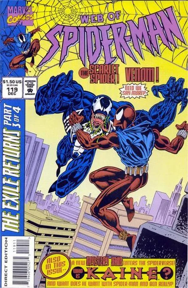 Cover of Web of Spider-Man #119