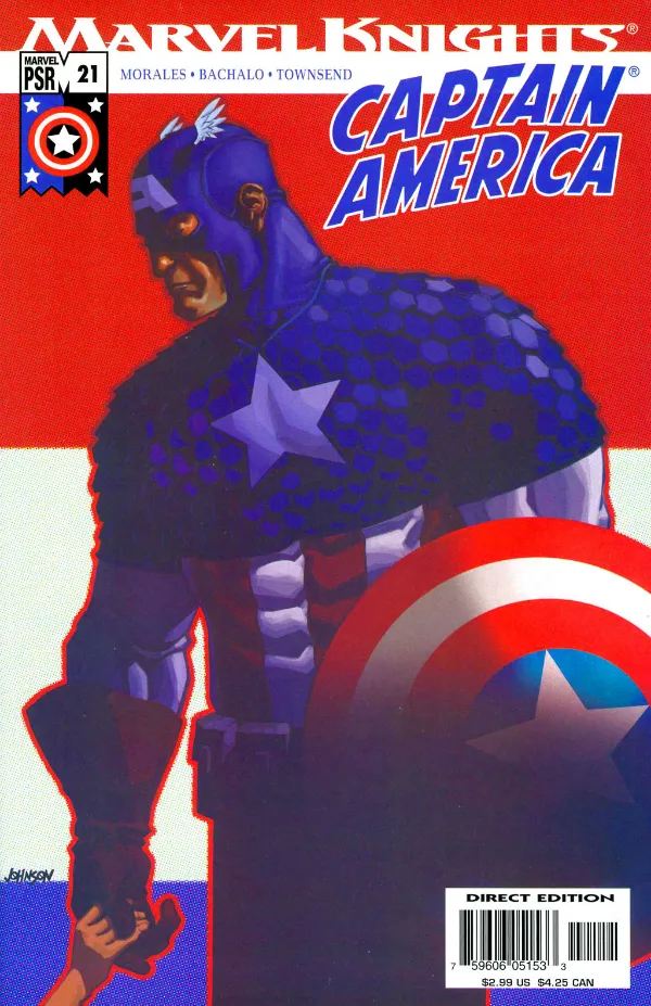 Cover of Captain America #21
