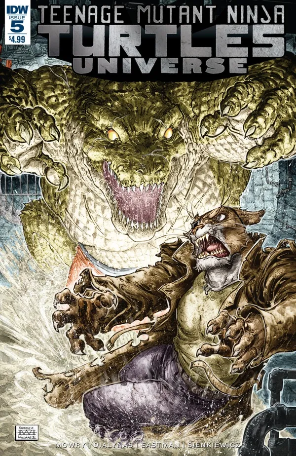 Cover of Teenage Mutant Ninja Turtles Universe #5