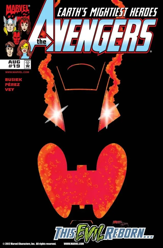 Cover of Avengers #19