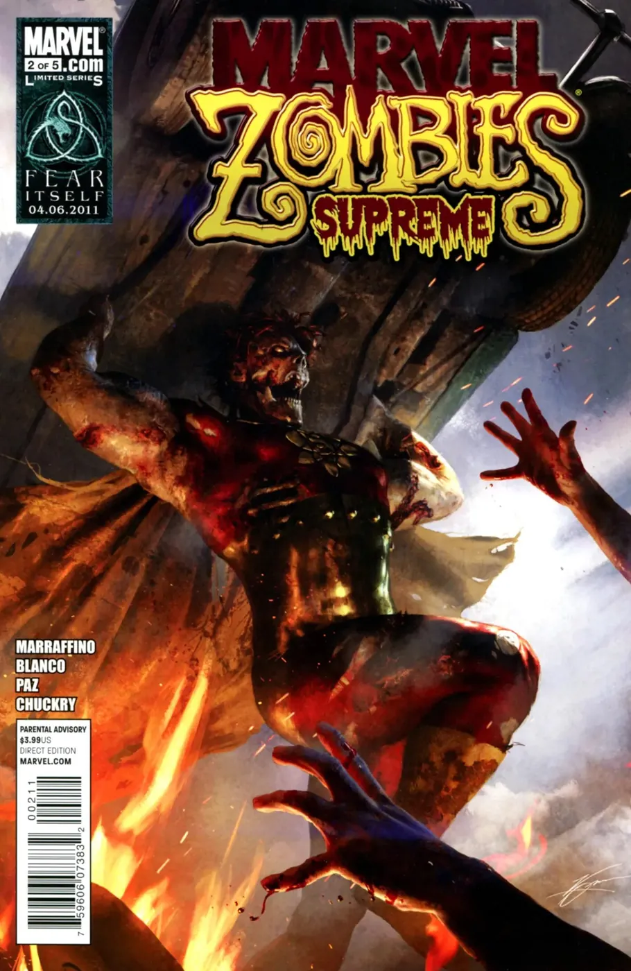 Cover of Marvel Zombies Supreme #2