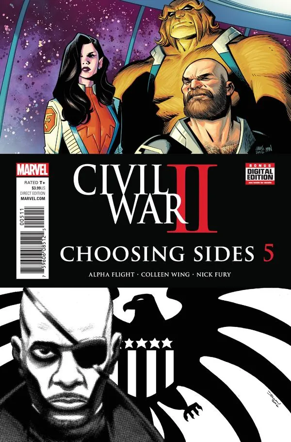 Cover of Civil War II: Choosing Sides #5