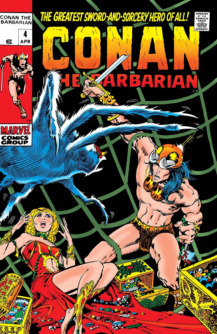 Cover of Conan the Barbarian #4