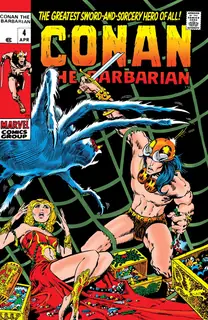 Cover of Conan the Barbarian #4