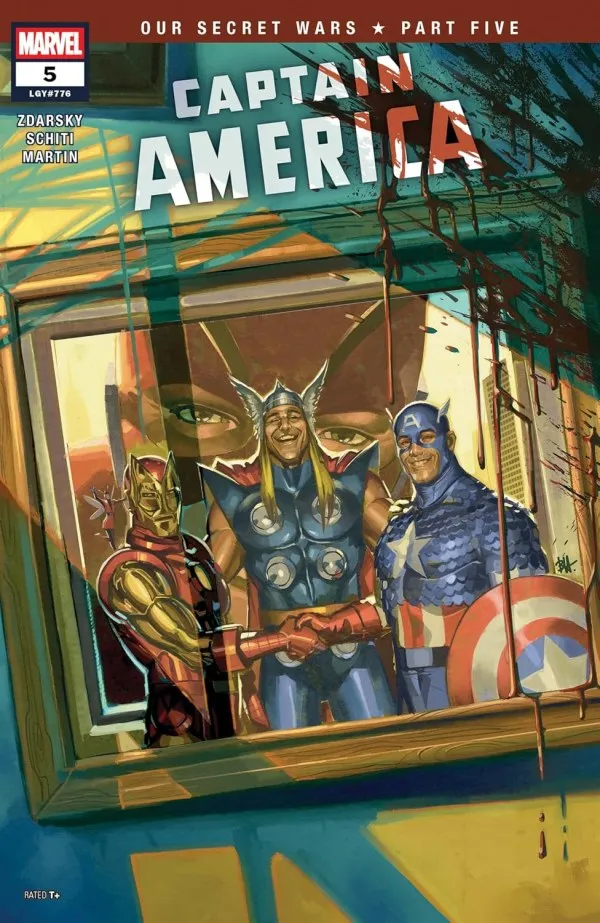 Cover of Captain America #5 (776)