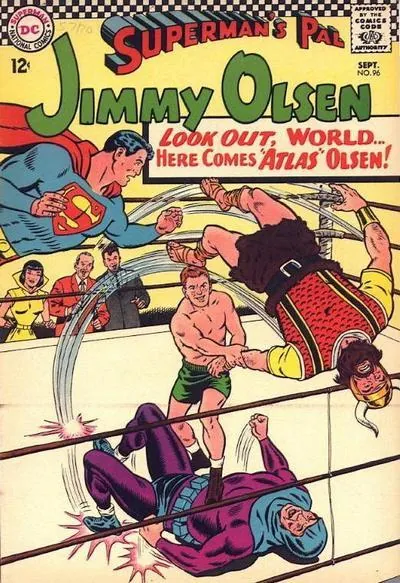 Cover of Superman's Pal, Jimmy Olsen #96
