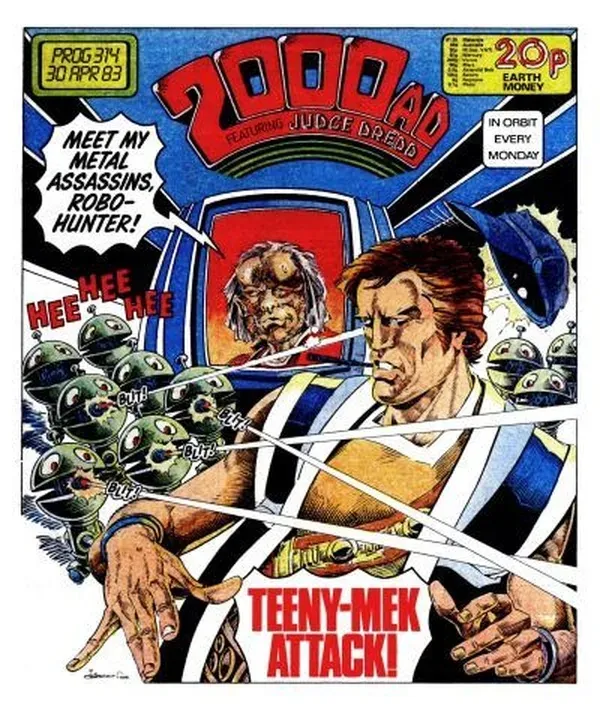 Cover of 2000 AD #314