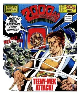 Cover of 2000 AD #314