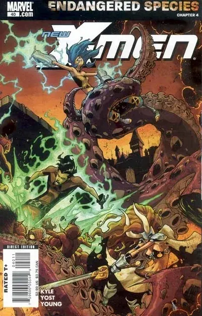 Cover of New X-Men #40