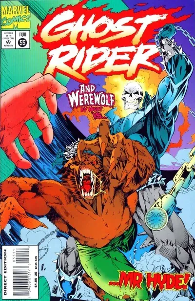 Cover of Ghost Rider #55