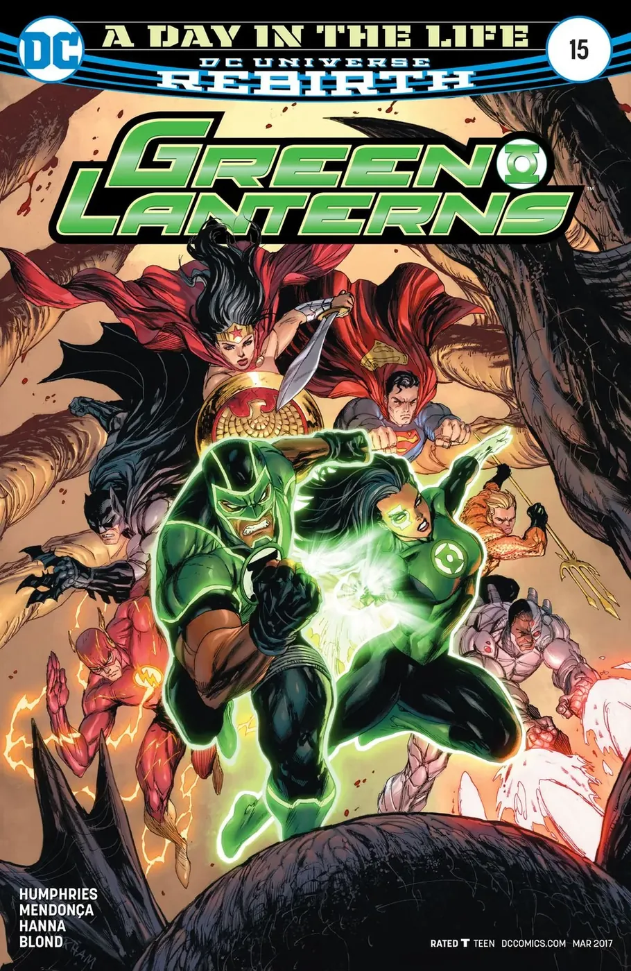 Cover of Green Lanterns #15