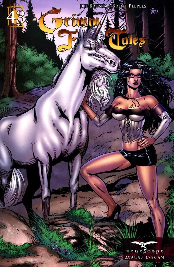 Cover of Grimm Fairy Tales #43