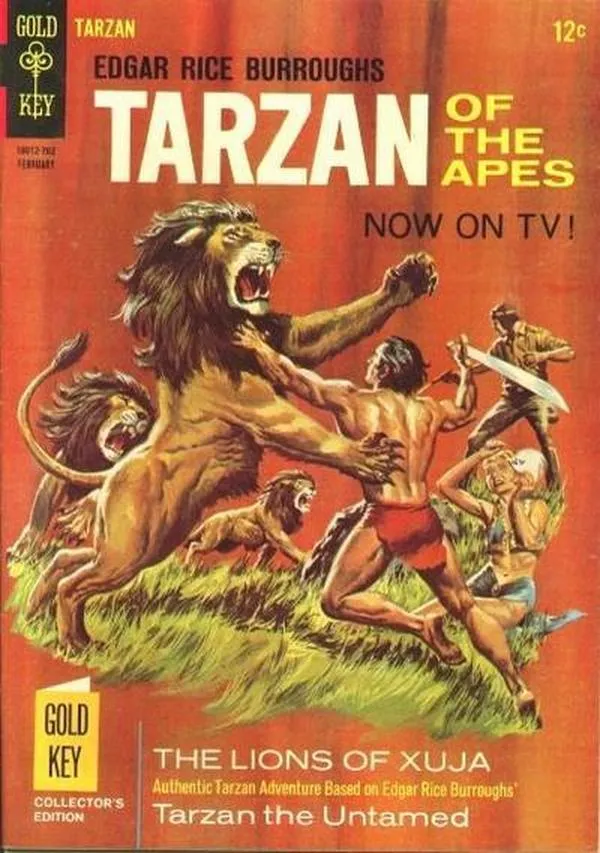 Cover of Edgar Rice Burroughs' Tarzan of the Apes #164