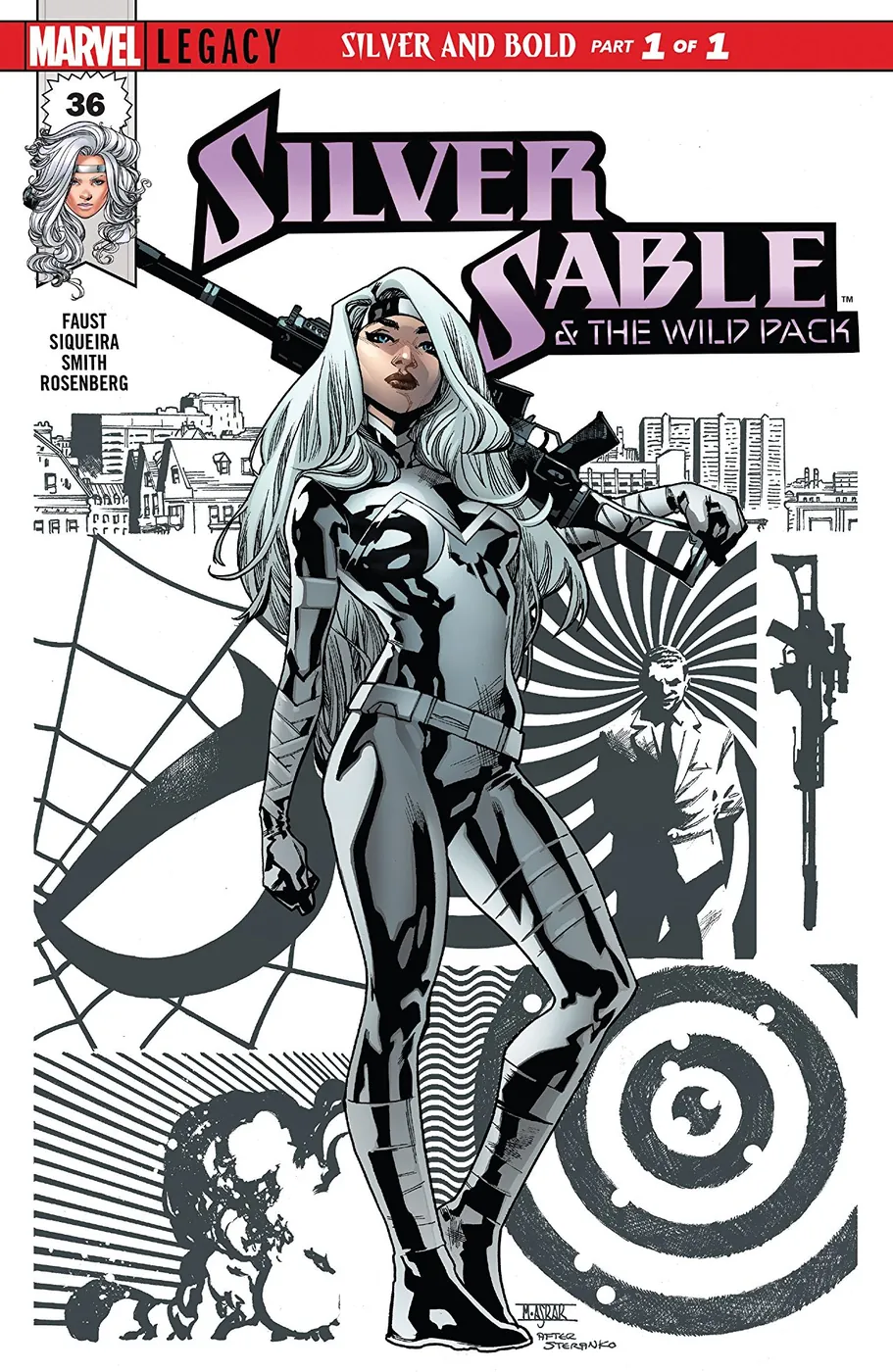 Cover of Silver Sable and the Wild Pack #36