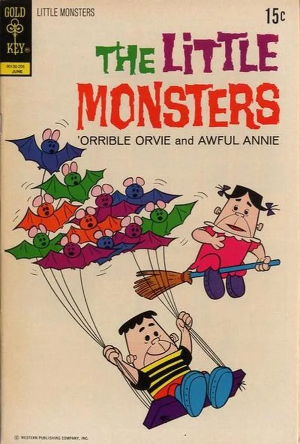 Cover of The Little Monsters #17