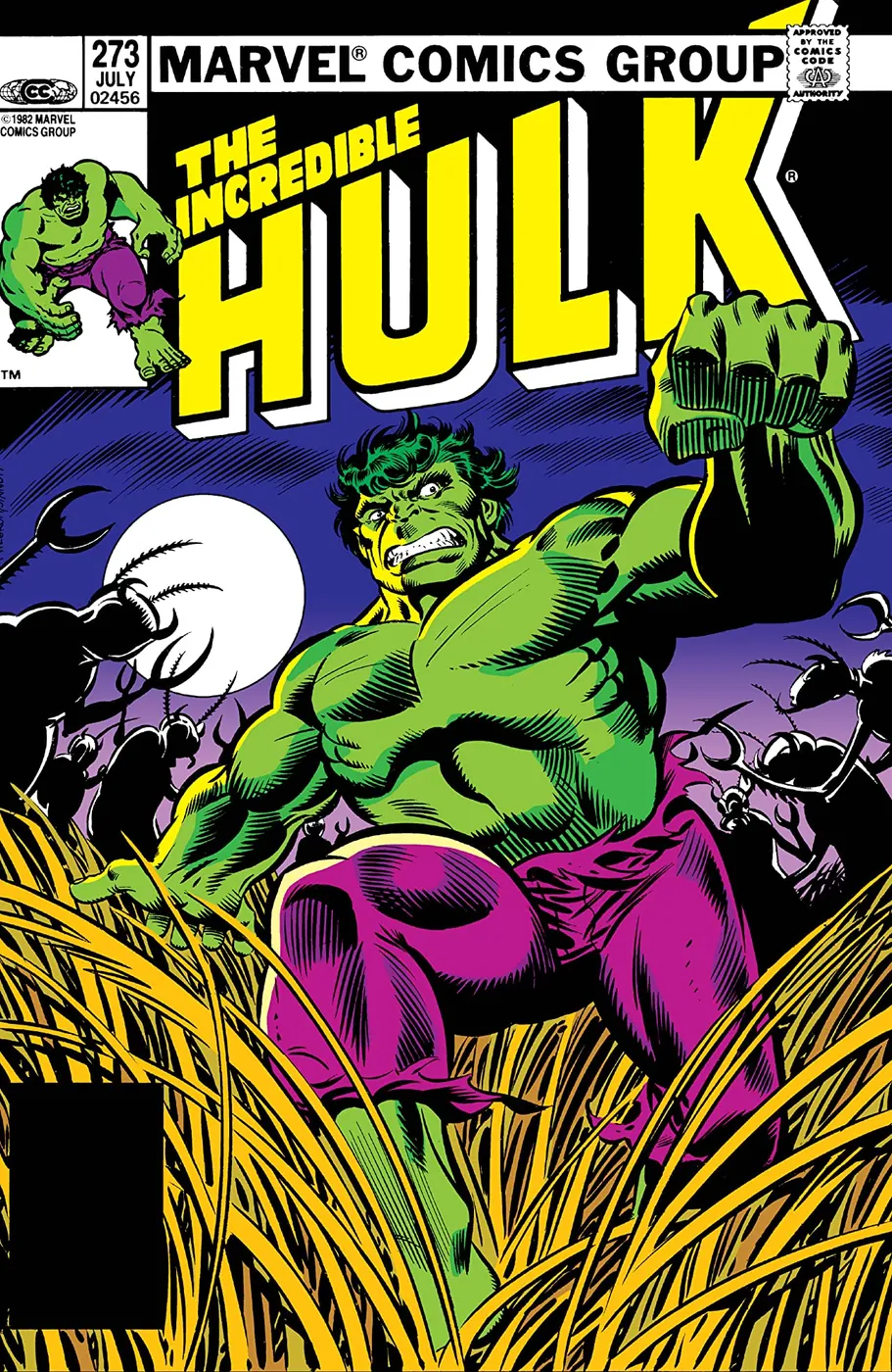 Cover of The Incredible Hulk #273