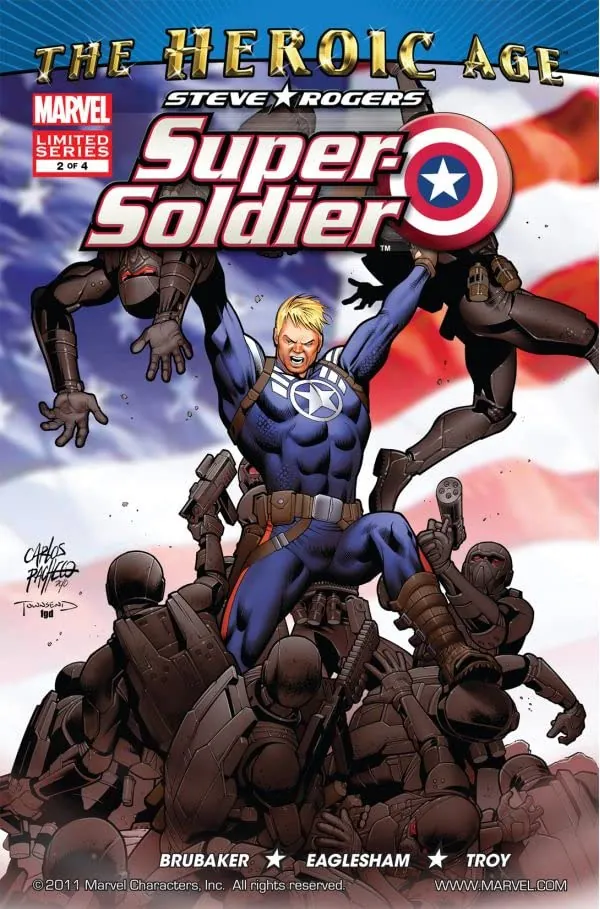 Cover of Steve Rogers: Super-Soldier #2