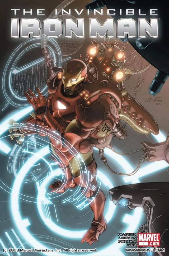 Cover of Invincible Iron Man #1