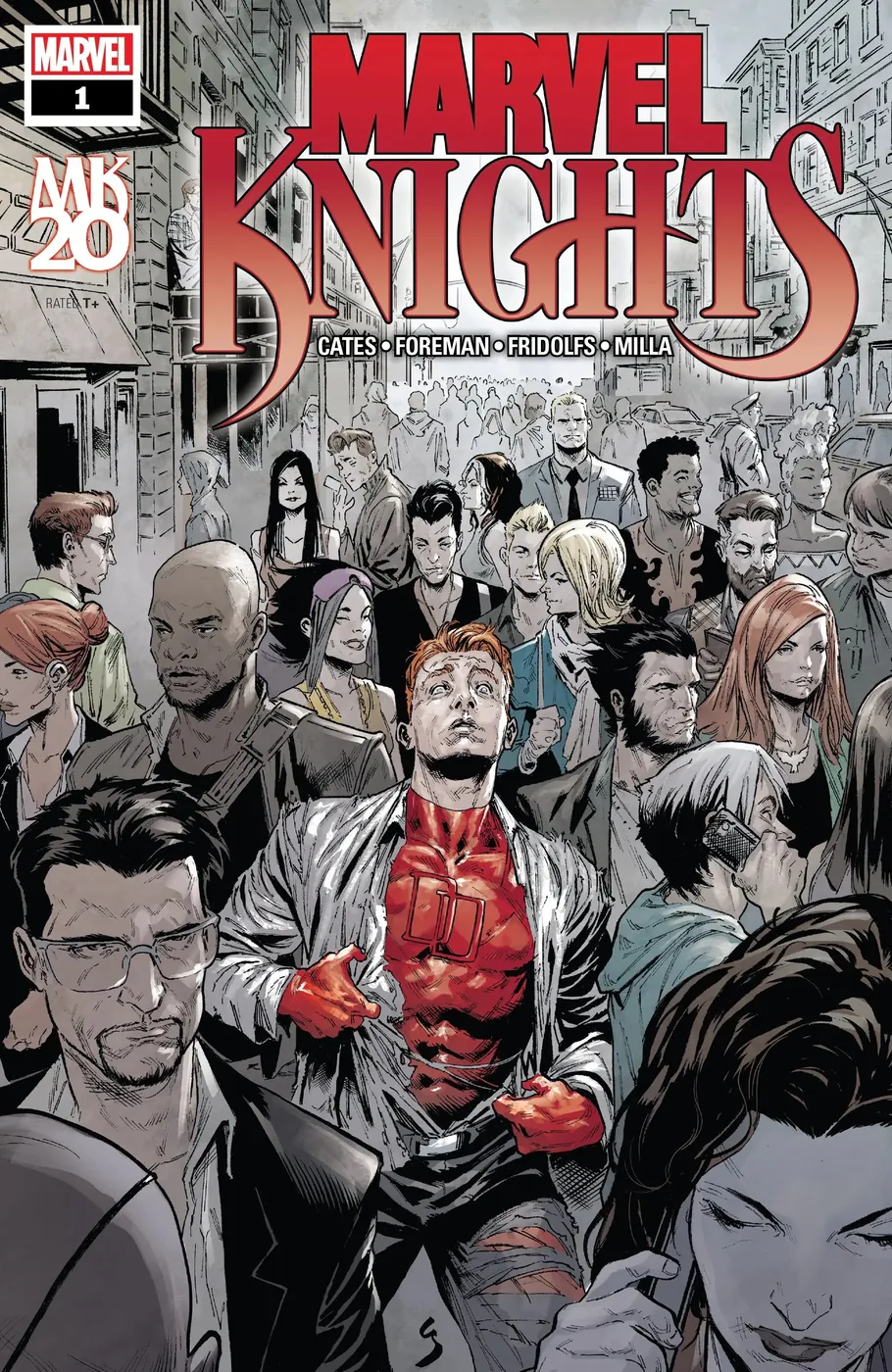 Cover of Marvel Knights 20th #1