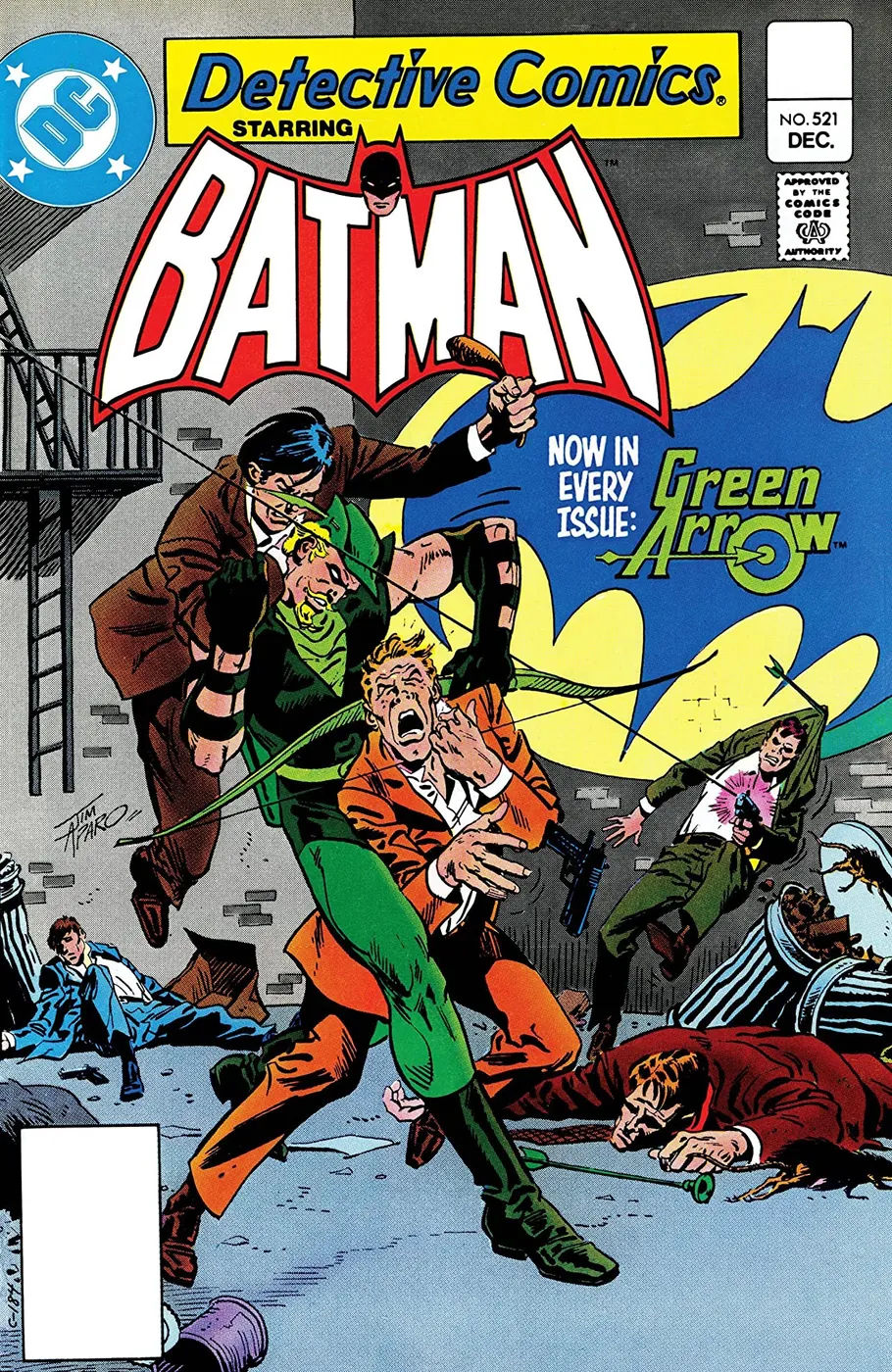 Cover of Detective Comics #521
