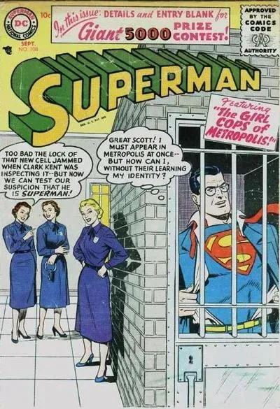 Cover of Superman #108