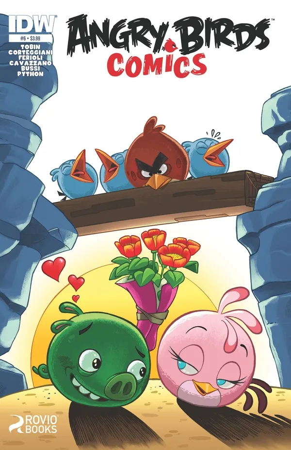 Cover of Angry Birds Comics #6