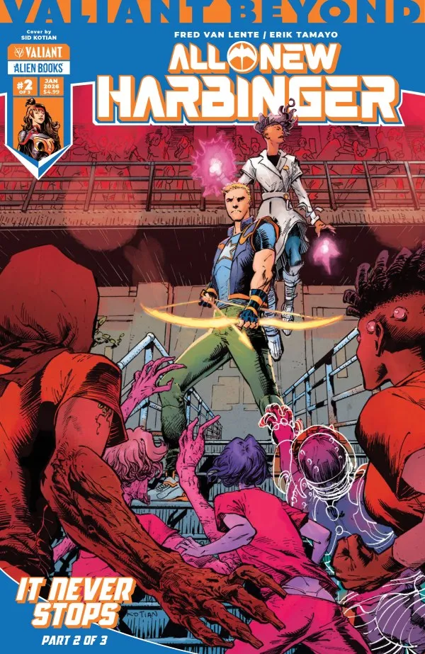 Cover of Valiant Beyond: All-New Harbinger - It Never Stops #2