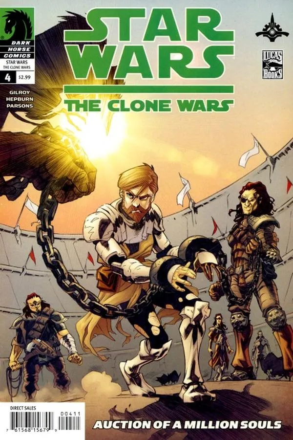 Cover of Star Wars The Clone Wars #4