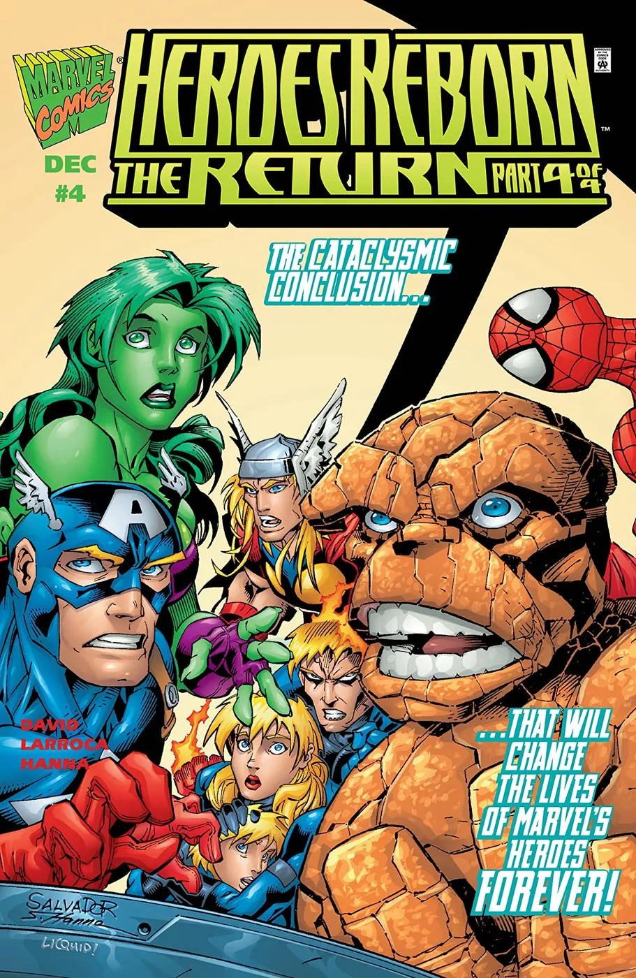 Cover of Heroes Reborn: The Return #4