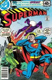 Cover of Superman #334