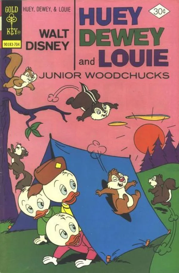 Cover of Walt Disney Huey, Dewey and Louie Junior Woodchucks #43