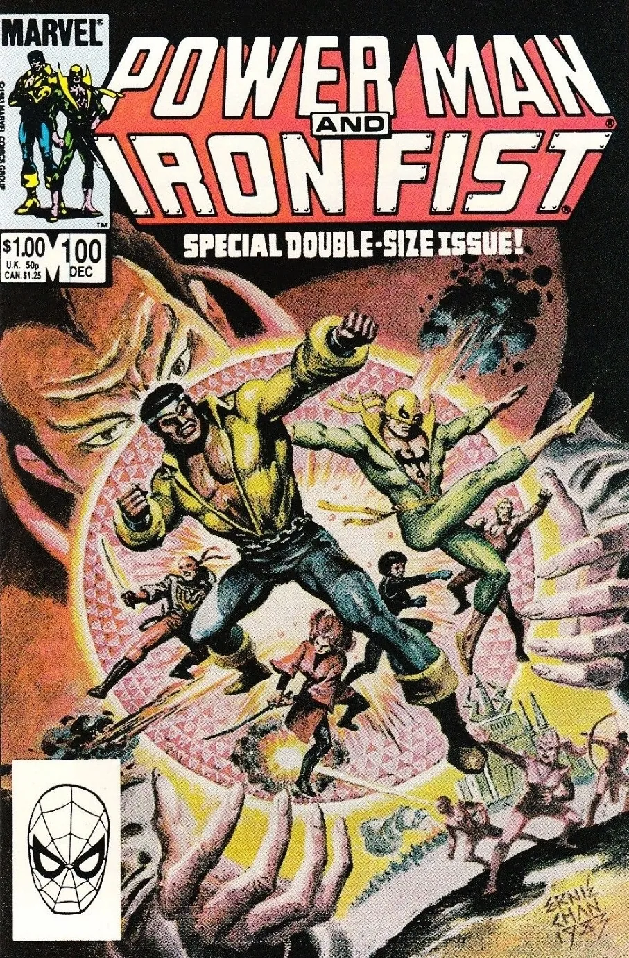 Cover of Power Man and Iron Fist #100