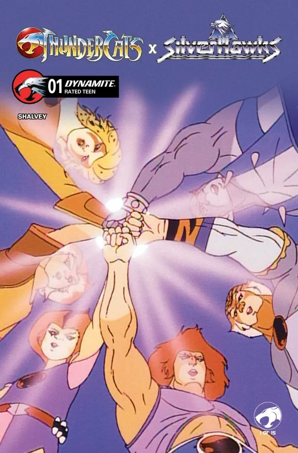 Cover of ThunderCats x SilverHawks #1