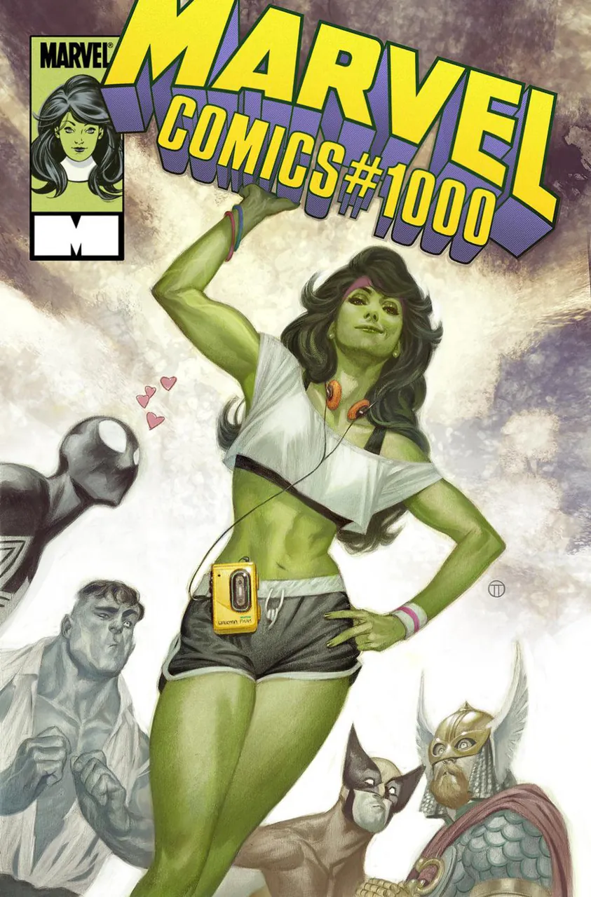 Cover of Marvel Comics #1000