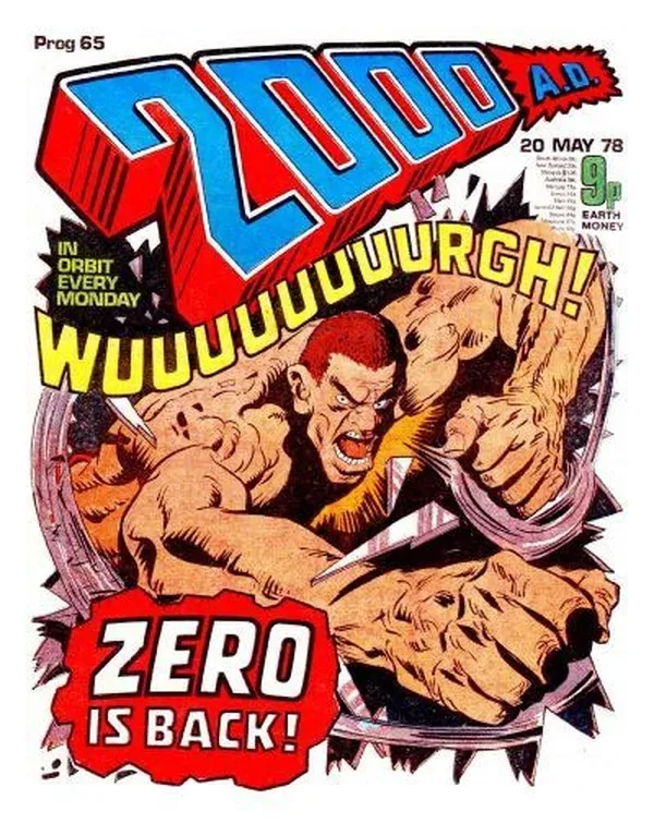 Cover of 2000 AD #65