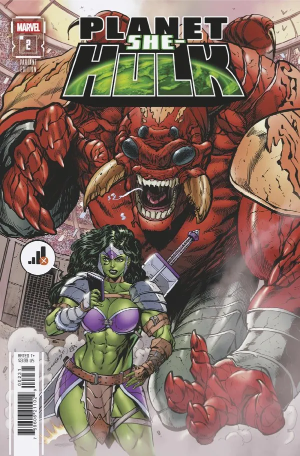Cover of Planet She-Hulk #2