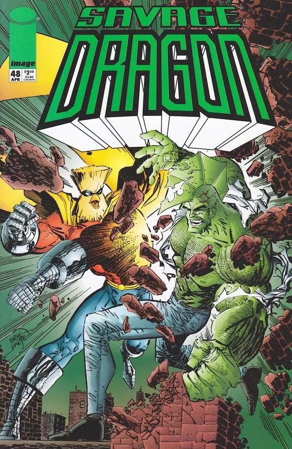 Cover of Savage Dragon #48