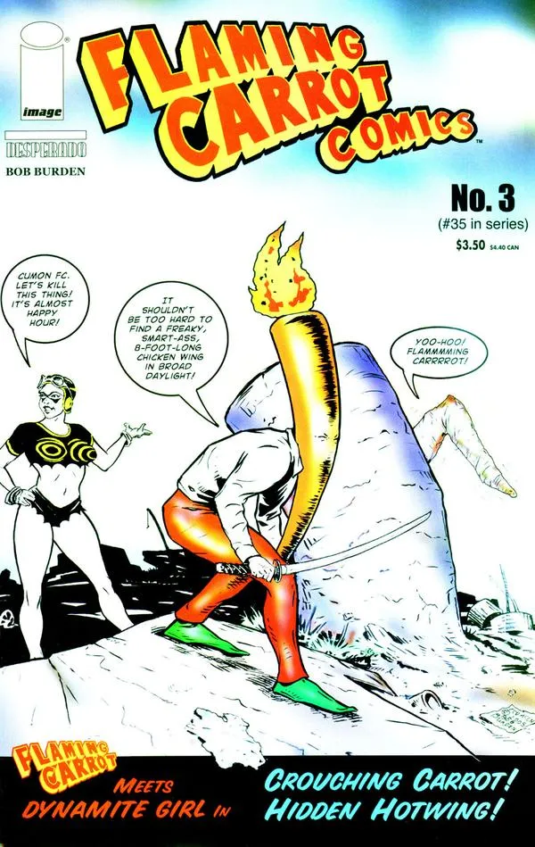 Cover of Flaming Carrot Comics #3 (35)