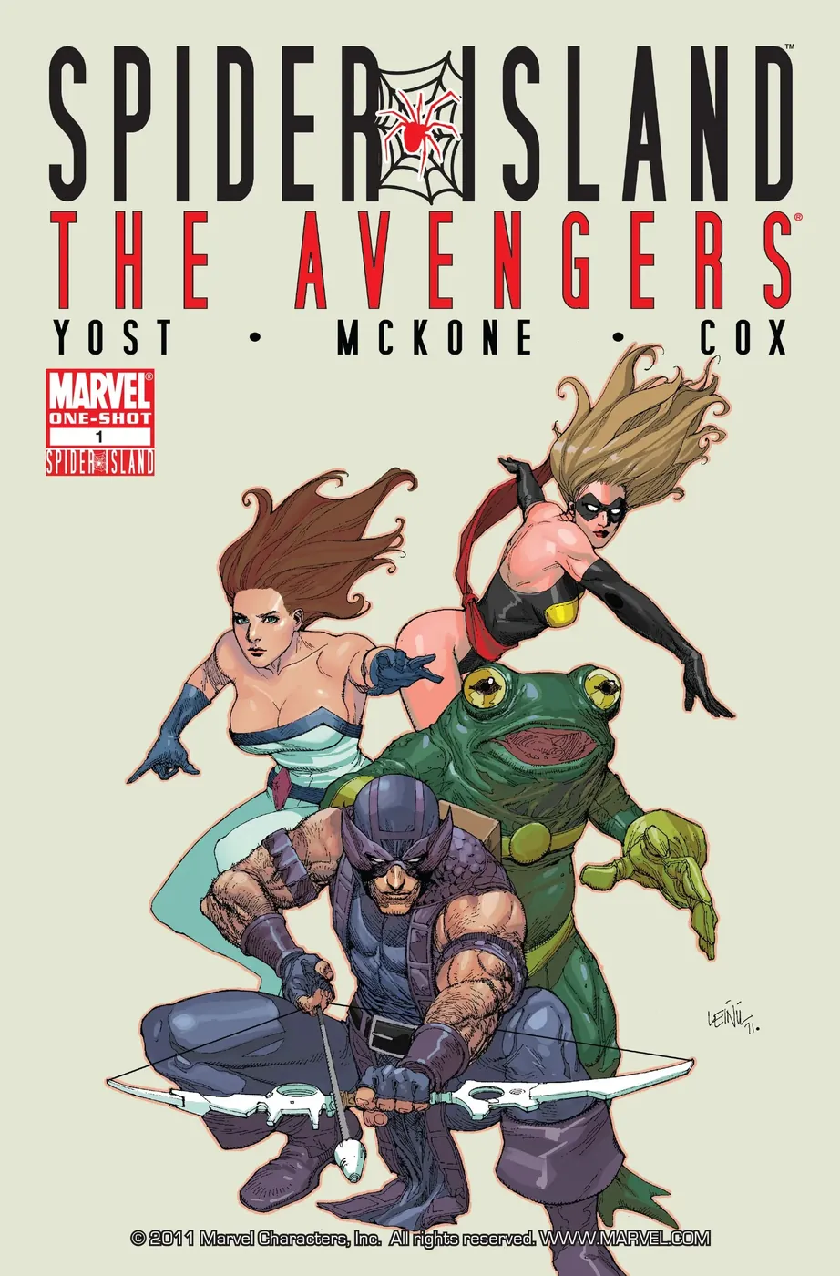 Cover of Spider-Island: Avengers #1