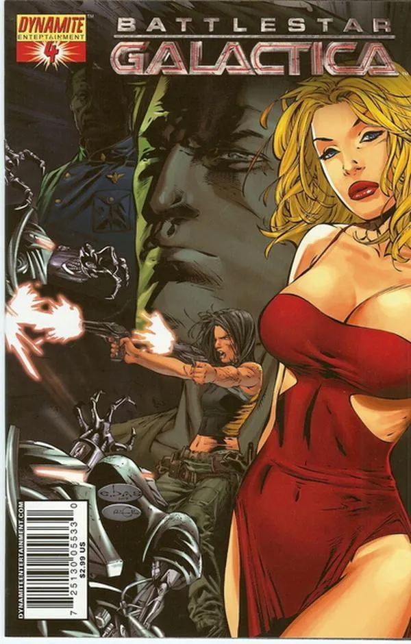 Cover of Battlestar Galactica #4