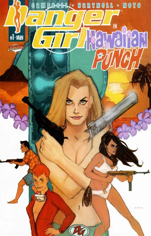 Cover of Danger Girl: Hawaiian Punch #1