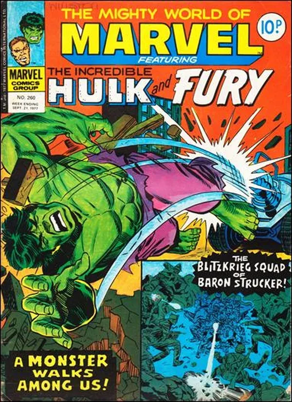 Cover of The Mighty World of Marvel #260