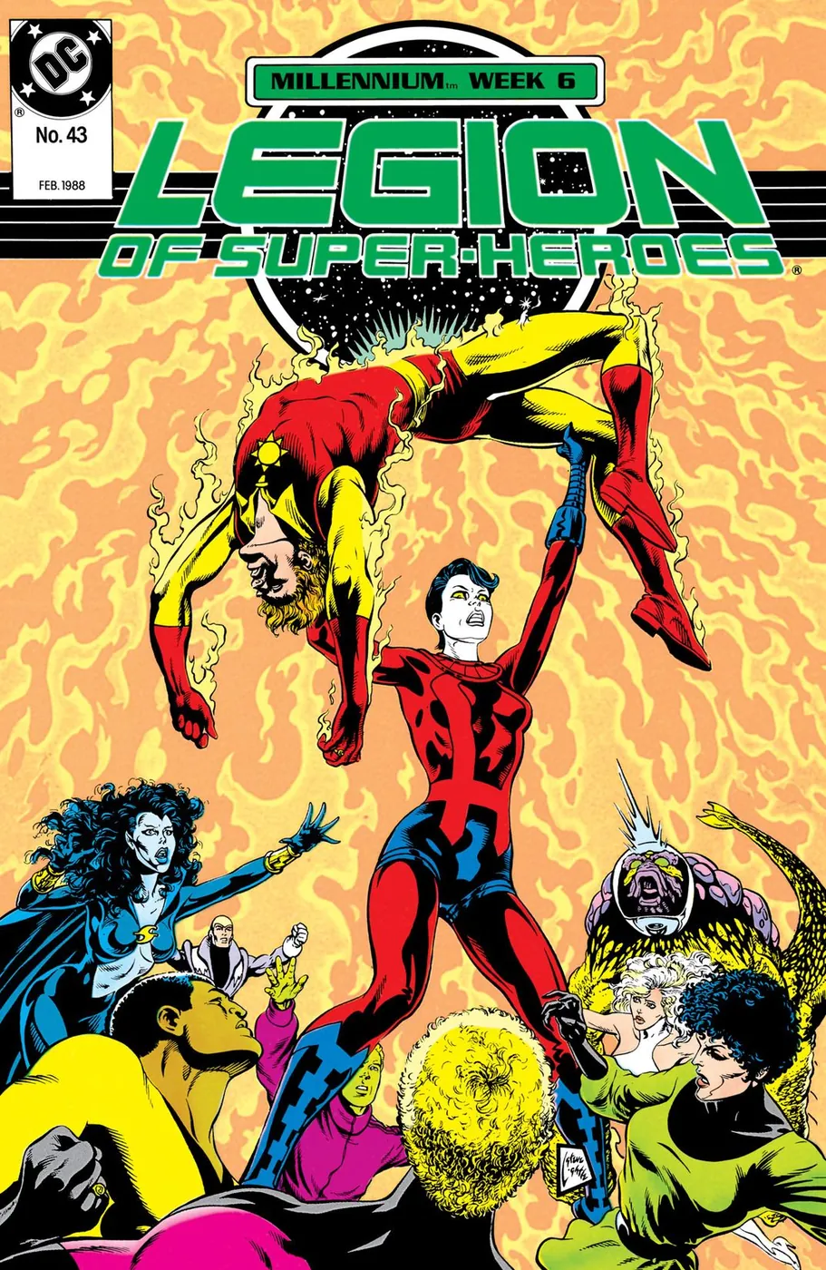 Cover of Legion of Super-Heroes #43