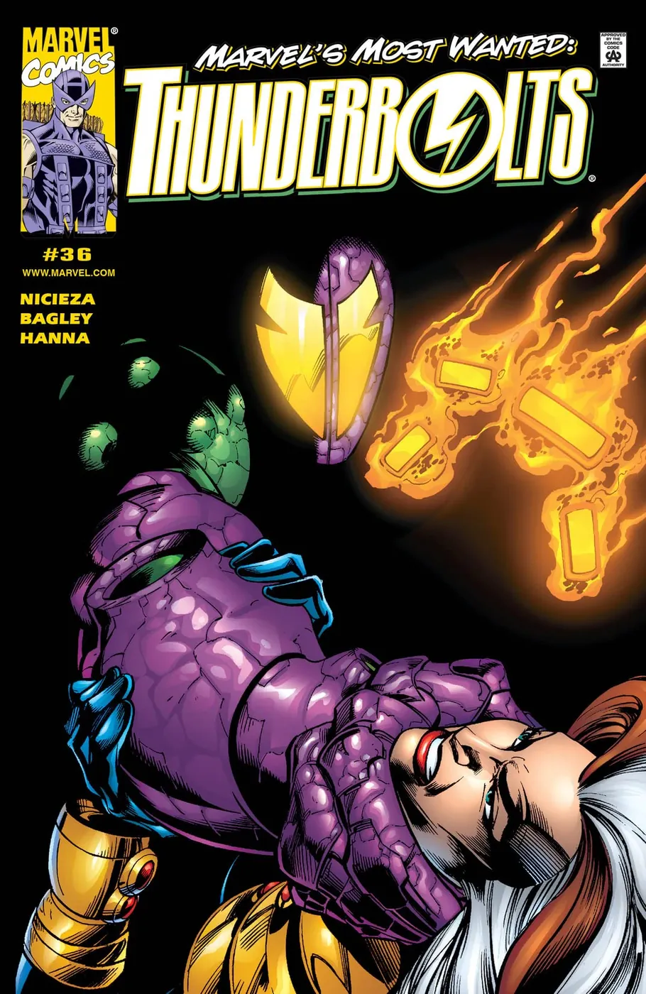Cover of Thunderbolts #36