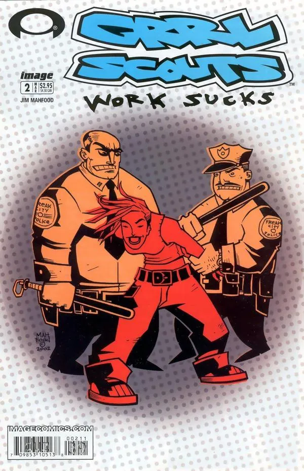 Cover of Grrl Scouts: Work Sucks #2