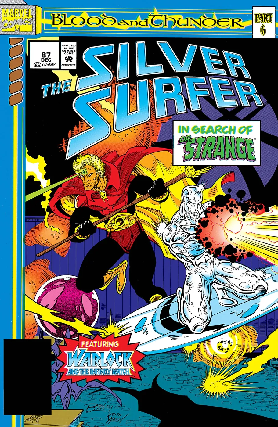 Cover of Silver Surfer #87