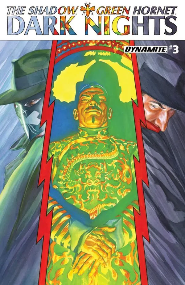 Cover of The Shadow / Green Hornet: Dark Nights #3